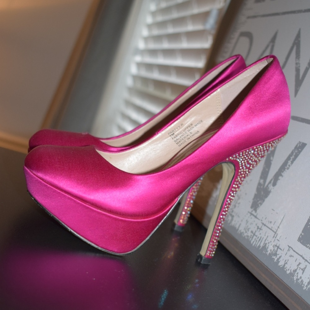 Steve Madden Pink Platform Heels